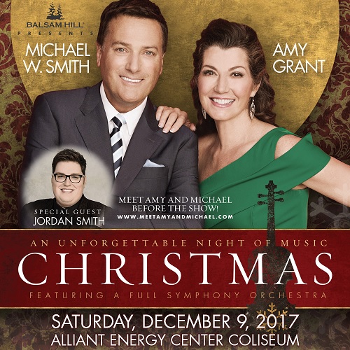 Michael W Smith and Amy Grant